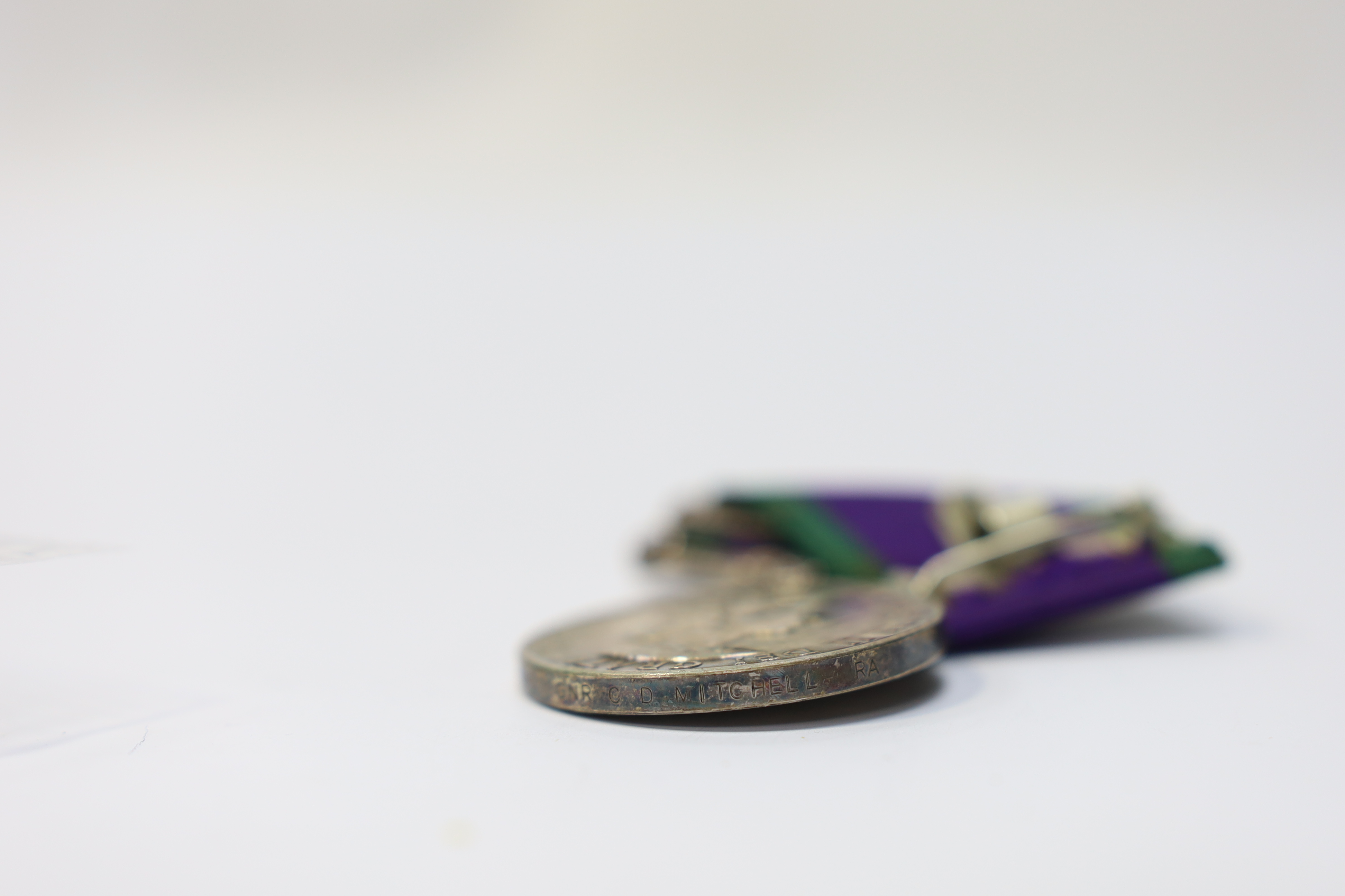 Three ERII Campaign Service Medals